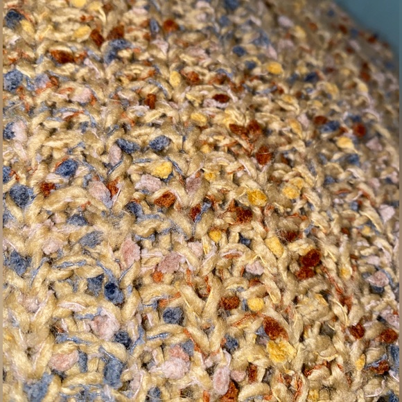 Brown Multicolored Loose Cozy Sweater - Picture 3 of 6